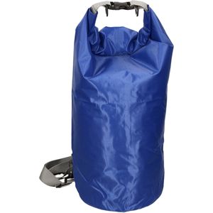 Waterdichte duffel bag/plunjezak/dry bag 20 liter blauw - Waterdichte reistassen