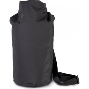 Waterdichte duffel bag/plunjezak/dry bag 20 liter zwart - Waterdichte reistassen
