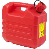 EDA - Jerrycan - Rood - Kunststof - 10 Liter - Voor Gevaarlijke Vloeistoffen