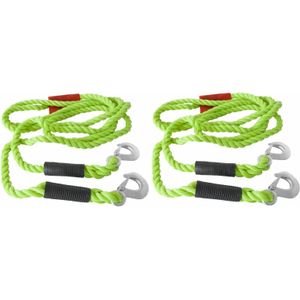 2x stuks auto sleepkabel tot 3000 kg