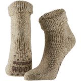 Apollo - Huissokken - Beige - Wol - Anti-slip