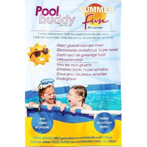 15x Sachet Pool Buddy anti gladde zwembadwanden en bodem - Hygiënisch zwembadwater onderhoudsmiddelen