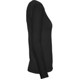 Basic longsleeve shirt zwart voor dames - T-shirts