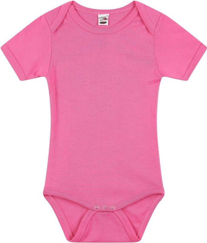 Logostar - Rompertje - Roze - 100% Katoen - 240 Grams