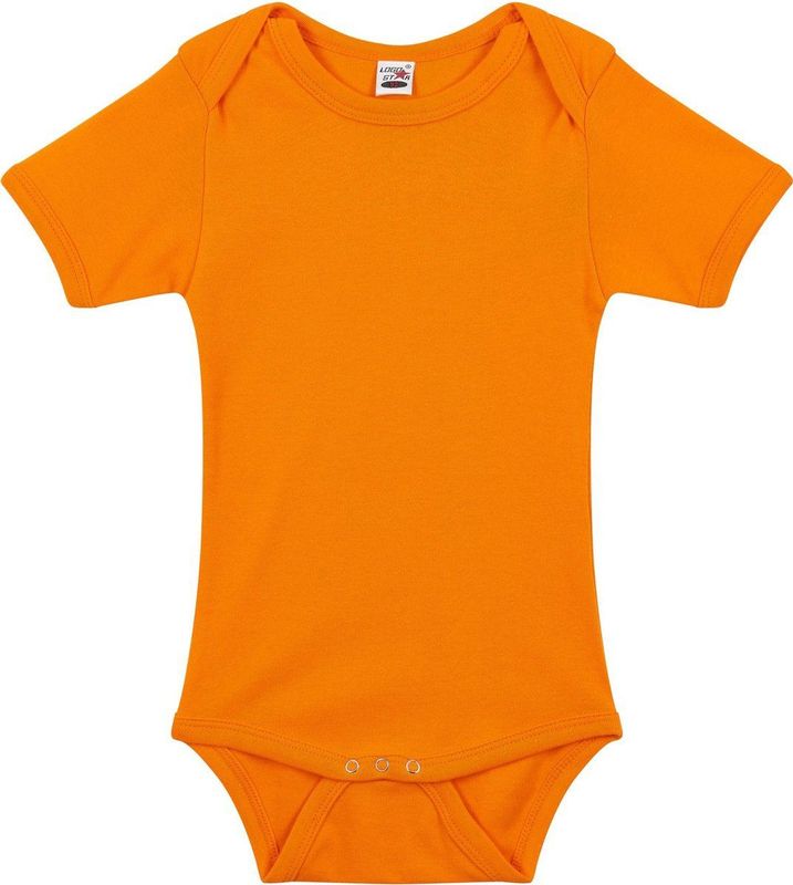Logostar - Rompertje - Oranje - Katoen