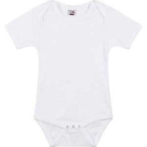 Logostar - Rompertje - Wit - Katoen