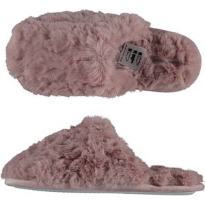 Dames instap slippers/pantoffels roze maat 41-42 - Sloffen - volwassenen