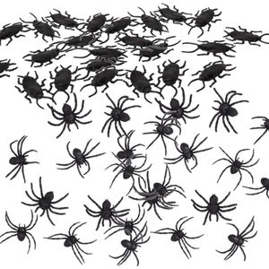 Horror enge beestjes decoratie dieren set 48-delig
