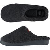 Instapper Slippers - Antraciet - Teddy Wol - Volwassenen