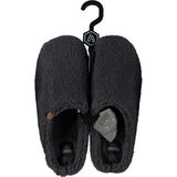 Instapper Slippers - Antraciet - Teddy Wol - Volwassenen