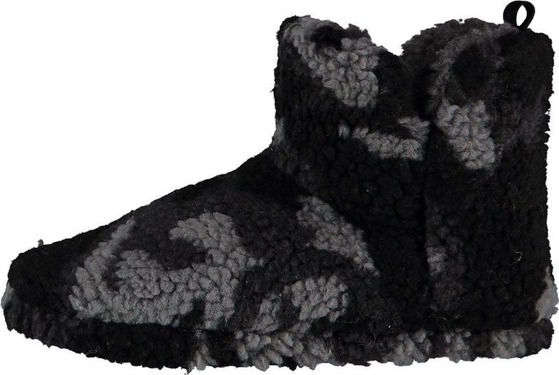 Apollo - Hoge Sloffen - Antraciet - Polyester