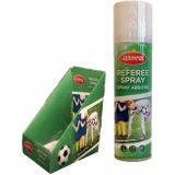 4x spuitbussen voetbal scheidsrechters spray 150 ml