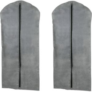 Kledinghoes, kledingzak, lange hoogwaardige kledingzakken, beschermhoes voor bruidsjurken, opvouwbaar, wasbaar, lange danskostuums voor pakken, jurken, mantels, colberts, overhemden, avondjurken