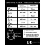 Topper - Glitter Hoodie - Zwart - Kleding met Steentjes