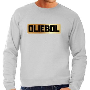 Oliebol foute Oud en Nieuw sweater - blauw - heren - Jaarwisseling outfit