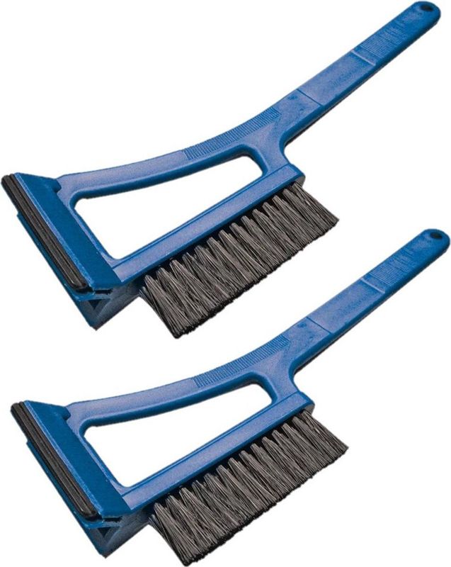 ProPlus - Functionele IJskrabber - Blauw - Kunststof - 2 Stuks
