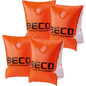 2x Paar Beco zwembandjes maat 00 oranje tot 15 kg - Zwembandjes