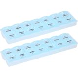 Pillendoosje - Multi - Kunststof - 14 Compartimenten