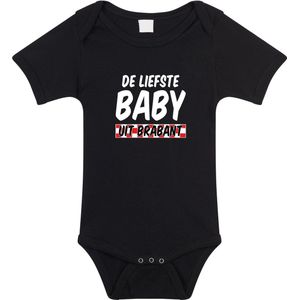 Bellatio Decorations - Rompertje - Zwart - Liefste Baby uit Brabant - Kraamcadeau