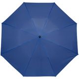 Kleine opvouwbare/inklapbare paraplu blauw 93 cm diameter - Regenbescherming