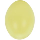 100x Multi-color Gekleurde Kunststof Paaseieren van 6 cm - Zelf te Beschilderen - Pasen Decoraties en Hobby Artikelen