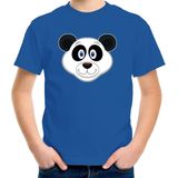 Bellatio Decorations - T-shirt - Blauw - Katoen