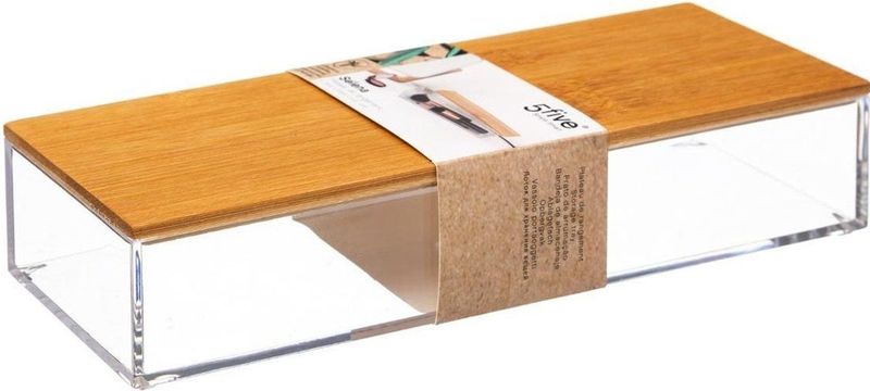 Set van 3x stuks sieraden/make-up houder/box 25,5 x 5 cm van kunststof - nagellak box - sieraden box - make-up box - organizer