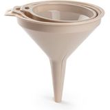 PlasticForte - Trechterset - Taupe - Kunststof - 3-delig