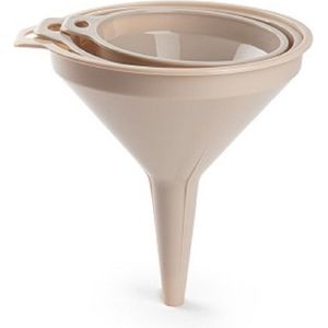 PlasticForte - Trechterset - Taupe - Kunststof - 3-delig