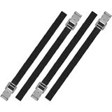 Voordeelset van 8x stuks caravan/camper fietsen spanbanden 40 en 75 cm - Super handige vastmaak bandjes