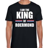 I am the King of Roermond Koningsdag t-shirt zwart voor heren