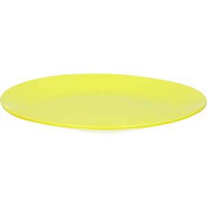 MUXHEL Set van 40 stuks 26cm witte plastic borden, herbruikbare kunststof borden, plastic borden herbruikbaar, feestborden feestservies plastic servies, feestborden met gouden rand voor bruiloften