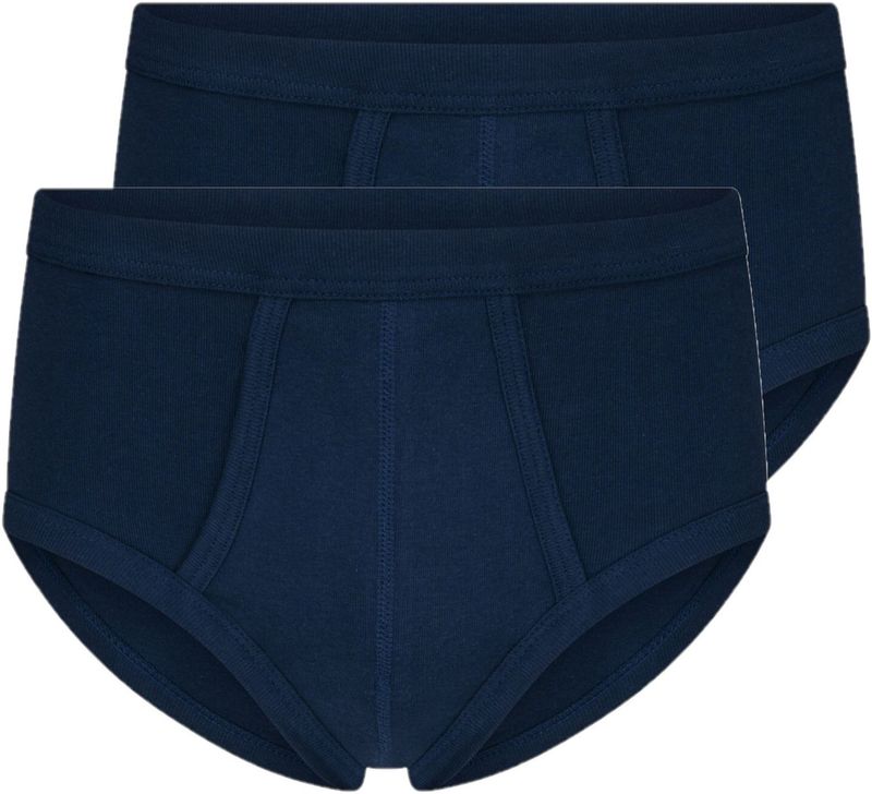 Beeren - Heren Slip - Navy Blauw - Katoen - 2-pack - Grote Maten