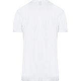 Suitable Obra T-Shirt Hoge Ronde Hals Wit 2-Pack - Heren - Basic T-shirts