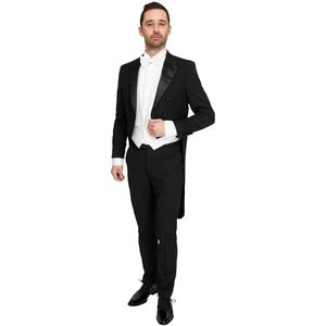 Suitable - Rokkostuum - Zwart - Luxe Wolmix