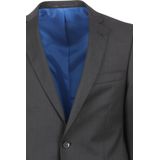 Suitable - Piga - Colbert - Antraciet - 100% Wol - Licht Getailleerde Tailored-fit Pasvorm