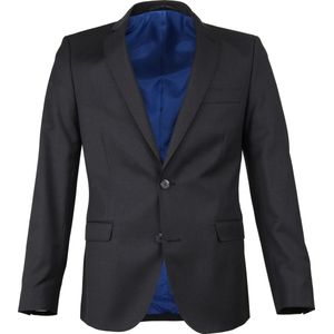 Suitable - Piga - Colbert - Antraciet - 100% Wol - Licht Getailleerde Tailored-fit Pasvorm