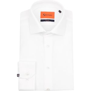 Suitable - Overhemd - Wit - Katoen - Heren - Casual Shirt