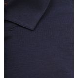 Suitable - Overhemd Knitted Piqué - Lichtblauw - Slim-fit - Katoen