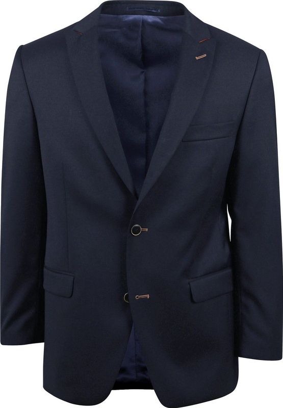 Suitable - Njaro - Blazer - Donkerblauw - 100% Wol - Tailor Fit