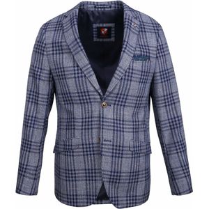 Suitable Colbert Captiva Blauw - Maat 50 - Heren
