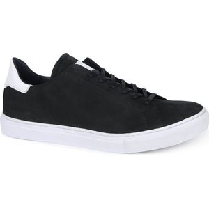 Suitable Nubuck Seron Sneaker Donkerblauw