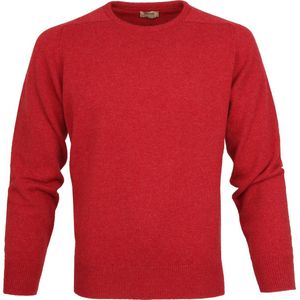 William Lockie Pullover Lamswol O Poppy Mellange - Heren