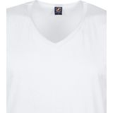 Suitable Viless T-Shirt Mouwloos Wit 2-Pack - Heren - Singlets - Singlet - Tanktop hemdje