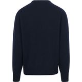 William Lockie - Lamswol - Pullover - Navy