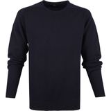 William Lockie - Lamswol - Pullover - Navy