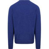 William Lockie - V-Hals - Lamswol - Navy - Pullovers