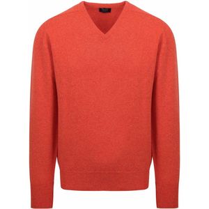 William Lockie Pullover Lamswol V Inferno - Heren - Pullovers