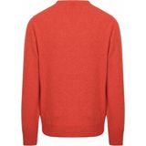William Lockie - V-neck - Lamswol - Oranje - Pullovers