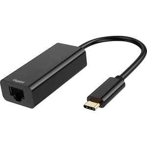 USB-C Naar Ethernet Adapter - Ethernet Kabel naar USB C - USB-C naar Internet Poort - 10/100/1000 Mbps Gigabit - Hoge Snelheid